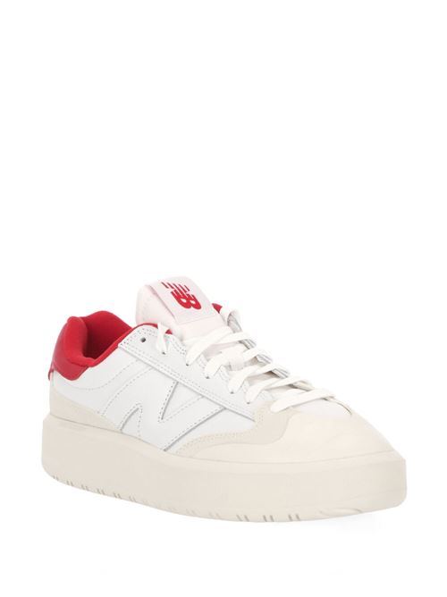 sneakers in pelle bianca/rossa New Balance | CT302VBWHITE/RED